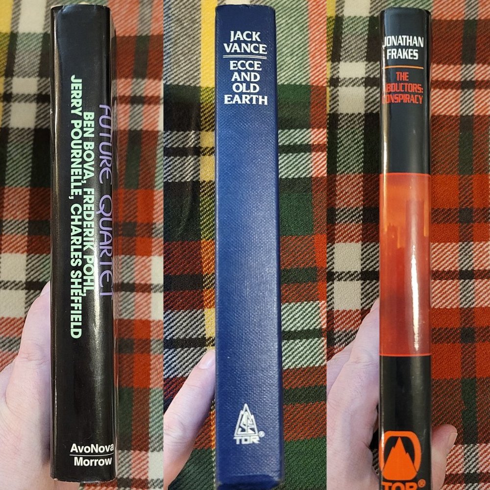 Science Fiction Hardcover 3-BOOK BUNDLE No.1: 3 great titles